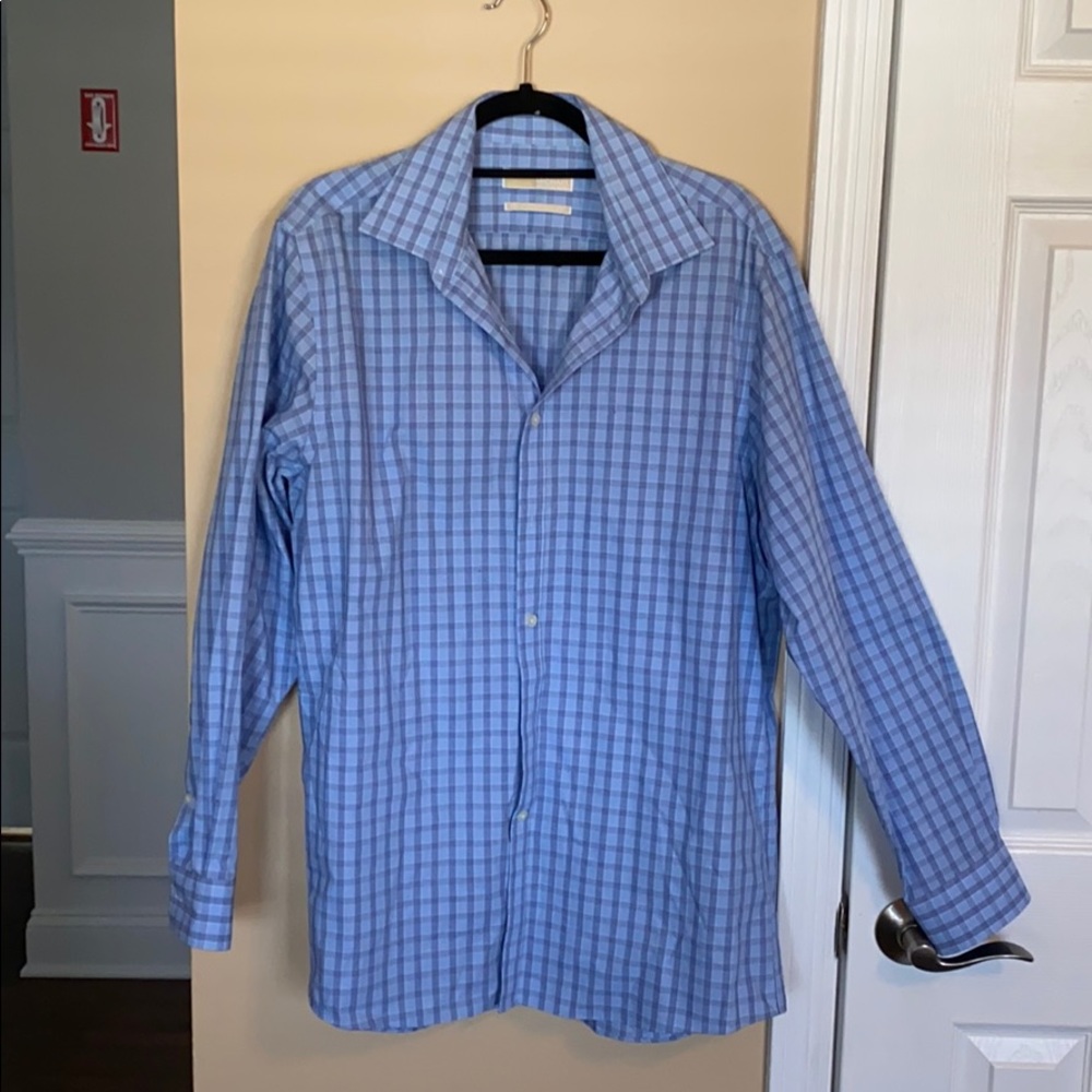 •Host Pick• Michael Kors Plaid Dress Shirt